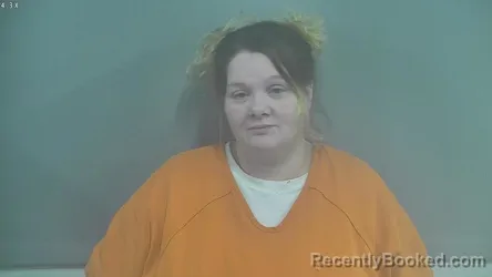 Mugshot of Elizabeth Kay Stump booked in Whitley County, Indiana on August 13, 2026
