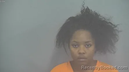 Mugshot of GER'RIA AIONNA HARRIS booked in Whitley County, Indiana on April 6, 2026