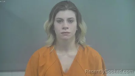 Mugshot of GIANNA ROSE OLIVIERI booked in Whitley County, Indiana on April 27, 2026