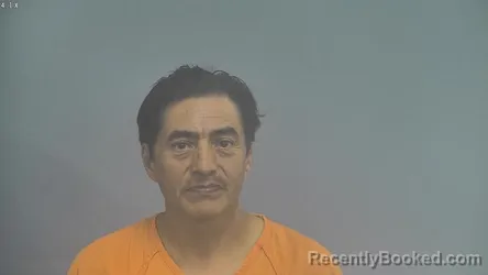Mugshot of Honorato Cuamani Moyotl booked in Whitley County, Indiana on August 24, 2026