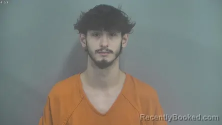 Mugshot of JUSTIN LEE GETTS booked in Whitley County, Indiana on March 24, 2026