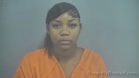 Mugshot of JAIDYS DANILLE HARRIS booked in Whitley County, Indiana on July 29, 2026