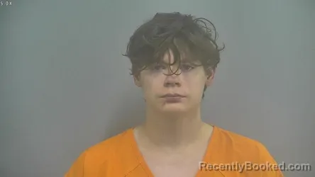 Mugshot of JACE JUSTIN LYNN HULL booked in Whitley County, Indiana on July 1, 2026