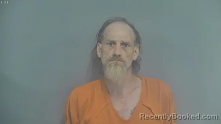 Mugshot of JASON CONRAD HONEYCUTT booked in Whitley County, Indiana on July 14, 2026