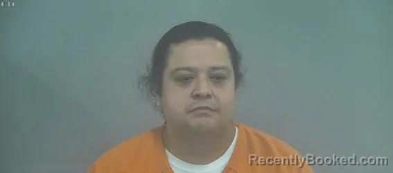Mugshot of Juan Emmanuel Rivera booked in Whitley County, Indiana on August 24, 2026