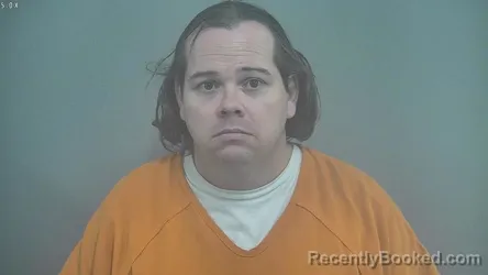 Mugshot of JASON ALAN SLONE booked in Whitley County, Indiana on April 24, 2026