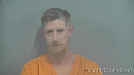 Mugshot of Joshua James Skinner booked in Whitley County, Indiana on September 27, 2026