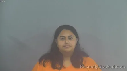 Mugshot of KEYLIN E NEGRETE MENDEZ booked in Whitley County, Indiana on July 12, 2026