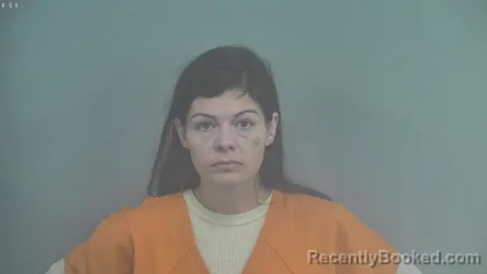 Mugshot of KIRSTIN ELIZABETH PETERSON booked in Whitley County, Indiana on July 17, 2026