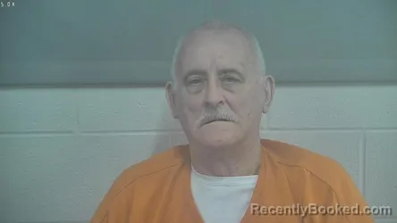 Mugshot of Kevin James Stanley booked in Whitley County, Indiana on August 13, 2026