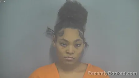 Mugshot of LEAUNDREA JASHAY BROWN booked in Whitley County, Indiana on July 29, 2026