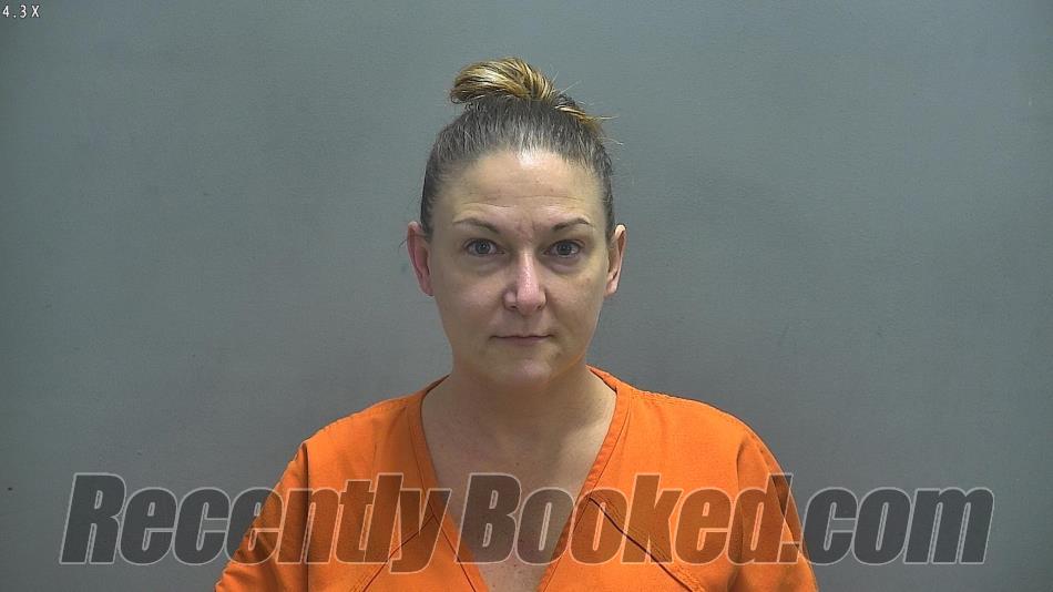 Booking photo from Whitley County, Indiana