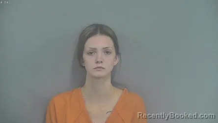 Mugshot of LAUREN NICOLE NICHTER booked in Whitley County, Indiana on July 23, 2026