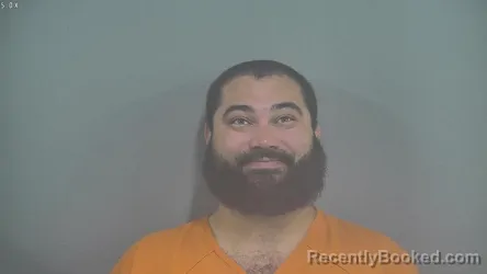Mugshot of RYAN L MIGUEL booked in Whitley County, Indiana on July 2, 2026