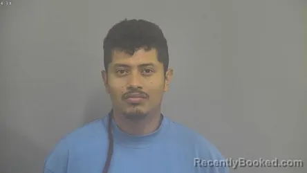 Mugshot of RONALDO EDENILSON NAVARRO RAMOS booked in Whitley County, Indiana on May 20, 2026
