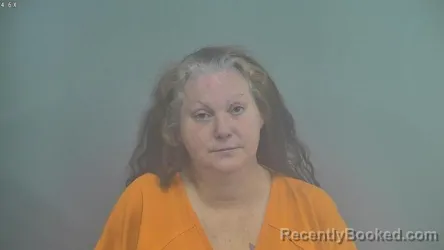 Mugshot of RACHEL ANN POWELL booked in Whitley County, Indiana on May 26, 2026