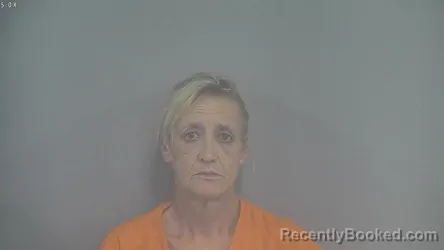 Mugshot of Sherry Lynn Molter booked in Whitley County, Indiana on September 27, 2026