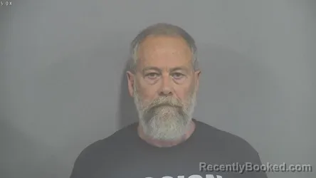 Mugshot of SCOTT BYRON PINNEY booked in Whitley County, Indiana on July 1, 2026