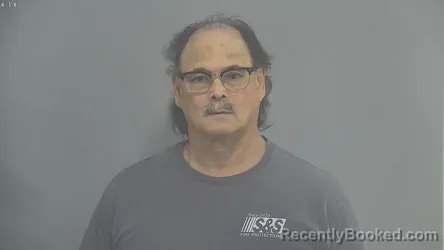 Mugshot of THOMAS TERUO BUCHHEIMER booked in Whitley County, Indiana on July 15, 2026