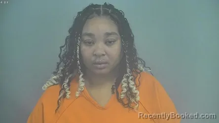 Mugshot of Tekayla Michelle Dennis booked in Whitley County, Indiana on October 19, 2026
