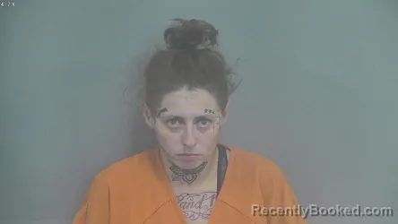Mugshot of Tyler Marie Stafford booked in Whitley County, Indiana on August 20, 2026