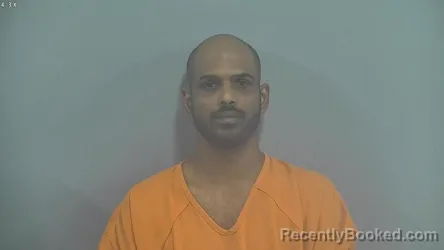 Mugshot of UDAY KUMAR REDDY KONDURU booked in Whitley County, Indiana on May 28, 2026