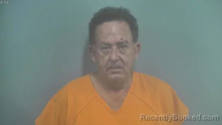 Mugshot of William Todd Bolinger booked in Whitley County, Indiana on October 20, 2026