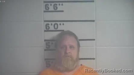 Mugshot of JACKY D POWELL booked in Adair County, Kentucky on March 24, 2026