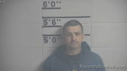 Mugshot of BRIAN W THOMPSON booked in Adair County, Kentucky on March 25, 2026