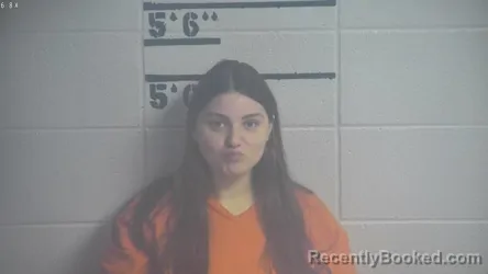 Mugshot of ZOEY A HILTY booked in Adair County, Kentucky on May 5, 2026