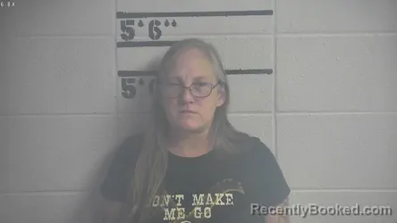 Mugshot of JAMIE L MIDDLETON booked in Adair County, Kentucky on May 7, 2026