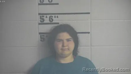 Mugshot of EMILY GRACE KELSAY booked in Adair County, Kentucky on May 7, 2026