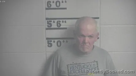 Mugshot of GARY WAYNE HARMON booked in Adair County, Kentucky on May 23, 2026