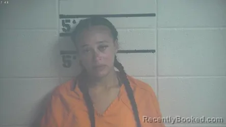 Mugshot of KEONA SHIANNE JOHNSON booked in Adair County, Kentucky on June 20, 2026