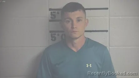 Mugshot of JACOB T BURTON booked in Adair County, Kentucky on June 21, 2026