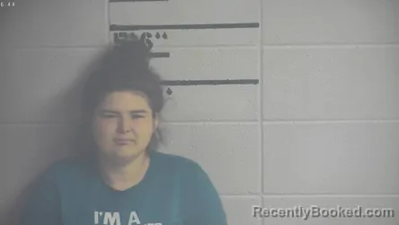Mugshot of EMILY GRACE KELSAY booked in Adair County, Kentucky on July 8, 2026