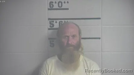 Mugshot of Randall Lee Dotson booked in Adair County, Kentucky on August 7, 2026