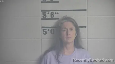 Mugshot of Karen E Feuser booked in Adair County, Kentucky on August 8, 2026