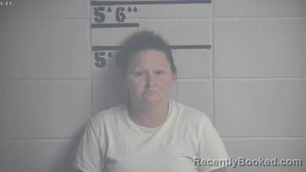 Mugshot of Kelly Faye Allen booked in Adair County, Kentucky on August 13, 2026