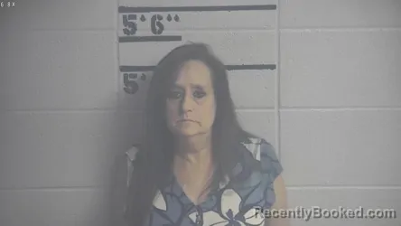 Mugshot of Karen M Spears booked in Adair County, Kentucky on August 14, 2026