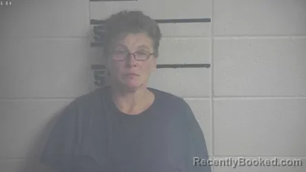 Mugshot of Angel Renee Briese booked in Adair County, Kentucky on August 14, 2026