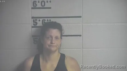 Mugshot of Holly Ann Dycus booked in Adair County, Kentucky on August 17, 2026