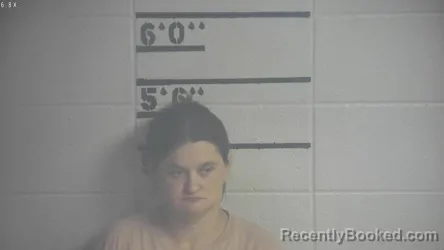 Mugshot of Amanda J Cooksey booked in Adair County, Kentucky on August 18, 2026