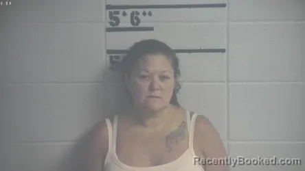 Mugshot of Christina M Brakebill booked in Adair County, Kentucky on August 25, 2026