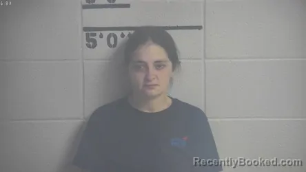 Mugshot of Breanna S Robertson booked in Adair County, Kentucky on September 11, 2026