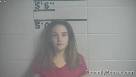Mugshot of Savannah L Chanley booked in Adair County, Kentucky on September 26, 2026