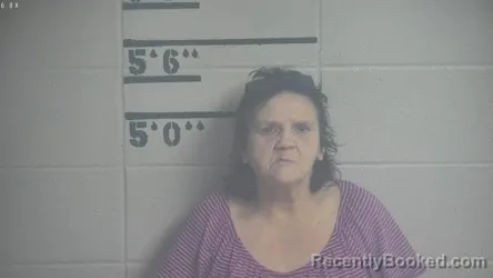 Mugshot of Patricia D Smothers booked in Adair County, Kentucky on October 15, 2026