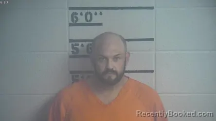 Mugshot of Chad L Faulkner booked in Adair County, Kentucky on October 16, 2026