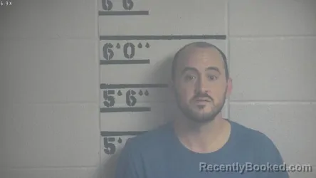 Mugshot of Jordan B Caldwell booked in Adair County, Kentucky on October 23, 2026