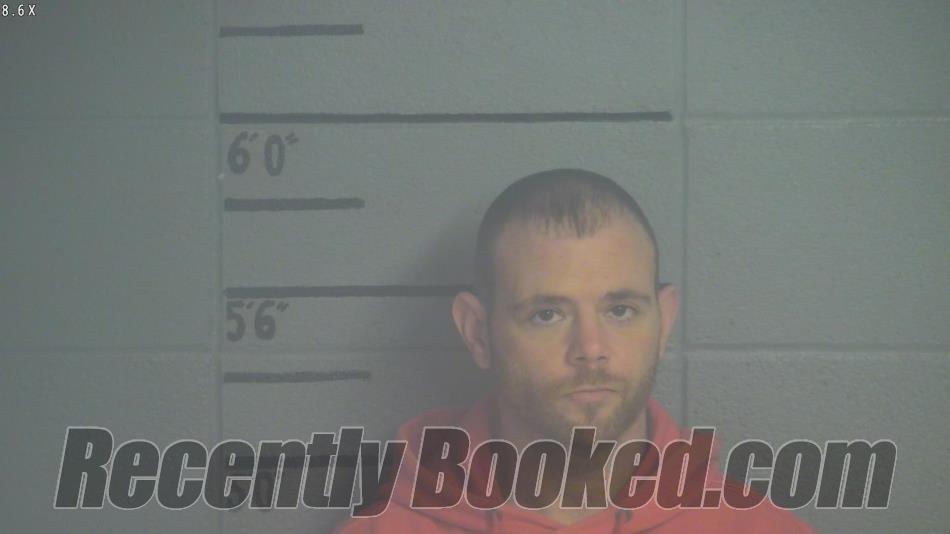 Booking photo from Adair County, Kentucky